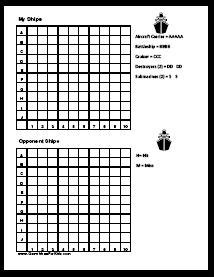 Printable Battleship Puzzles