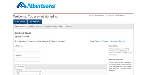 Albertsons Job Application & Careers