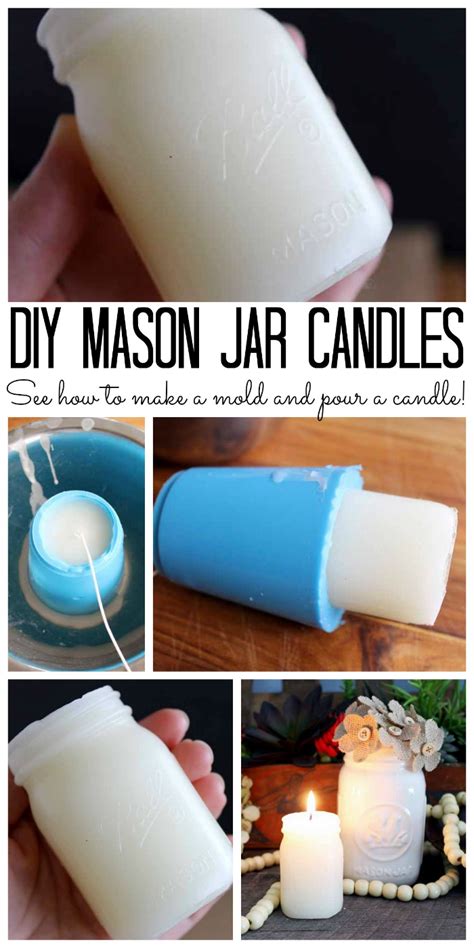 make mason jar candles with diy candle making - Resin Crafts Blog