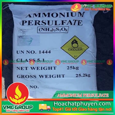 BÁN NH4 2S2O8 AMMONIUM PERSULFATE HCPY HÓA CHẤT PHÚ YÊN GIAO TẬN