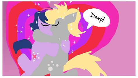 Safe Artist Pixelkitties Derpy Hooves Twilight Sparkle