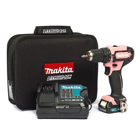 Makita Perceuse Visseuse Df Dsap V Ah Li Ion Rose Makita