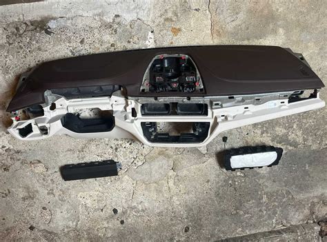Bmw G30 Plansa De Bord Brown Oyster Kit Airbag Centuri Cortine
