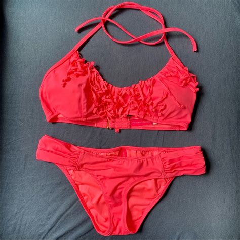 Victorias Secret Halter Bikini Set Gem