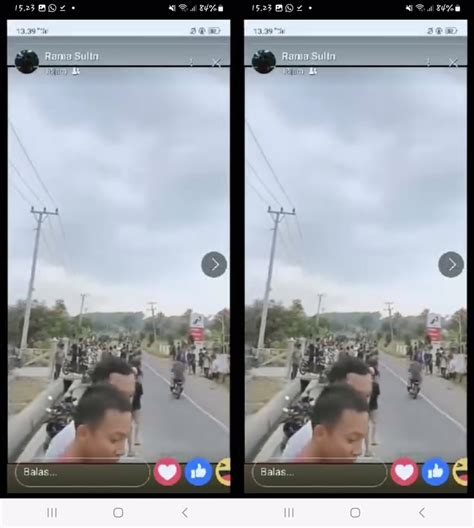 Viral Video Balap Liar Disimpang