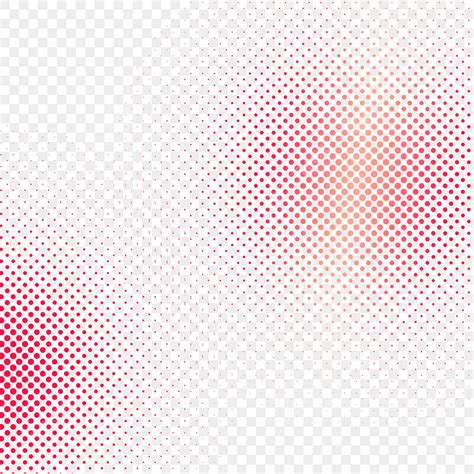 Red Polka Dots White Transparent Red Polka Dot Shading Red Wave