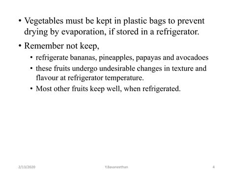 Identify the storage conditions based on their perishability | PPTX