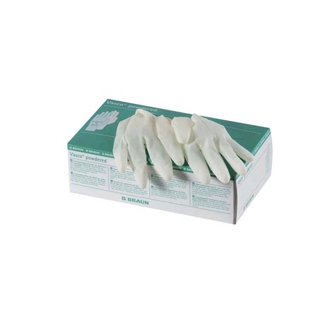 Vasco Powdered Natural Latex Gloves B Braun Items Size L