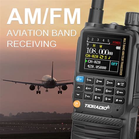 TIDRADIO H3 Long Range Walkie Talkies Wireless Programming Amateur Tow
