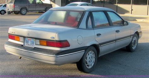 1991 Ford Tempo In Derby Ks Item 6766 Sold Purple Wave