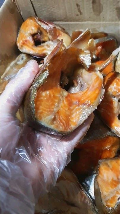 Головы форели горячего копчения в Новосибирске 🔥🔥🔥 #2023 #рыба # ...