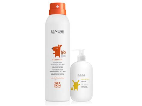 Babe Pediatrik Güneş Koruyucu Spf50 Sprey 200ml Banyo Jeli HEDİYE Bonaliva