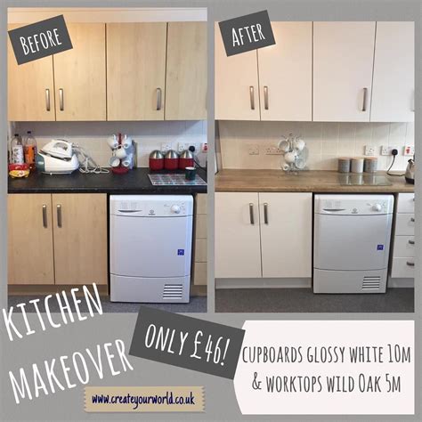 A successful kitchen makeover by Gill Tiernan who bought 15m of vinyl ...