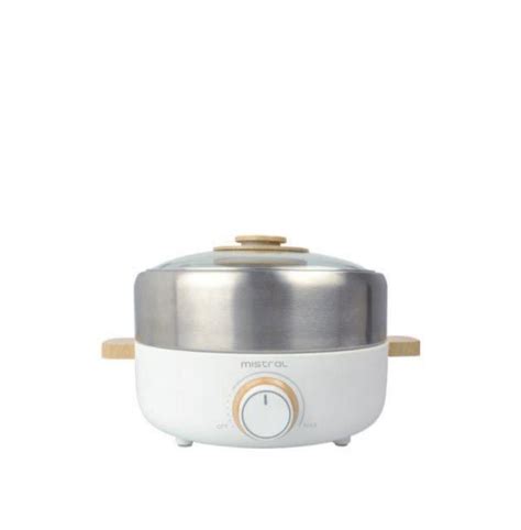 Mistral Multi Functional Electric Hot Pot With Grill TV Home Appliances Kitchen Appliances