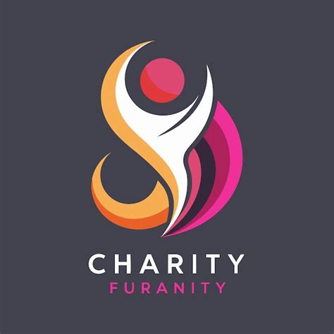 Premium Vector Sleek And Contemporary Logo Representing A Charity