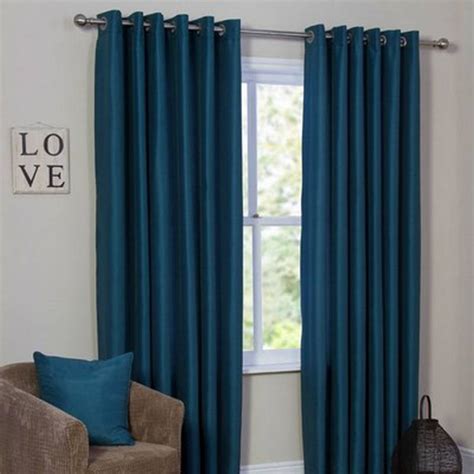 Teal blue curtains : Furniture Ideas | DeltaAngelGroup