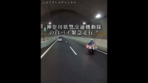 神奈川県警交通機動隊白バイ緊急走行‼️白バイの緊走はカッコいい‼️ Youtube