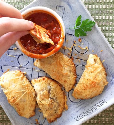 Mini Calzones Scratchandstitch Calzone Recipe Mini Calzones Food