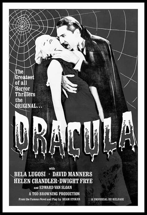 Original Dracula Movie Poster