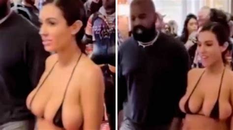 Bianca Censori Wears Bikini To Birthday Dinner With Kanye West News Au Australias