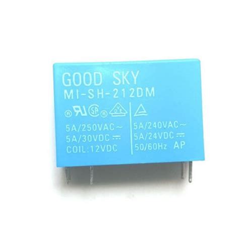 Goodsky V A Dc Mi Sh Dm Pin Dpst Pcb Mount Power Relay Buy