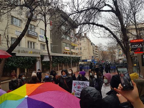 “İstanbul Convention Keeps You Alive” Protest In Ankara