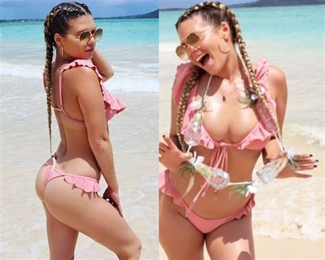 Chanel West Coast Double Nip Slips Vids And Thong Bikini Pics