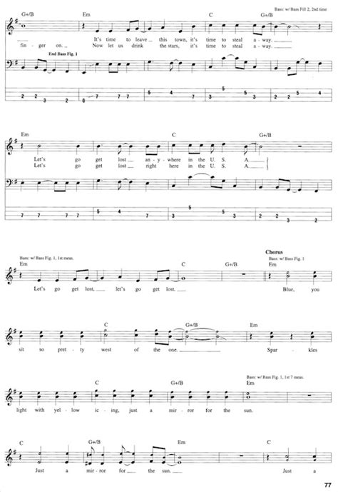 Red Hot Chili Peppers Road Trippin Partituras Para Bajo