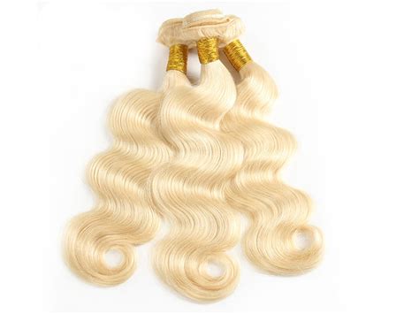 A Malaysian Virgin Hair Blonde Body Wave