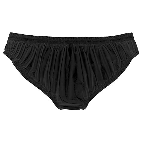 Men S Shiny Bikini Swimwear Low Rise Elastic Briefs Bulge Pouch Underwear Trunks Ebay