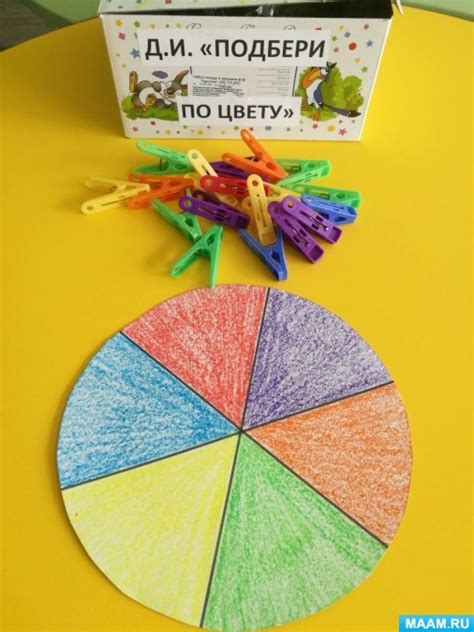 Дидактическая игра по сенсорному развитию младших дошкольников «Подбери ...