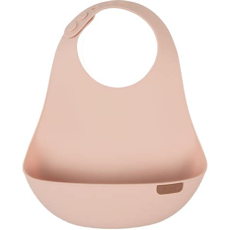 LOVI Silikonový bryndák s kapsou Nude Maxíkovy hračky