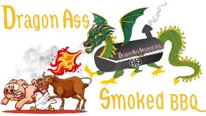 Sticker Dragon Ass Smoked BBQ