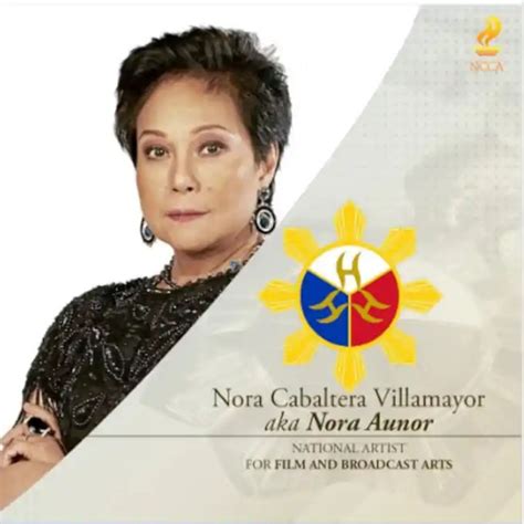 Nora Cabaltera Villamayor National Artist For Film The Philippines Today