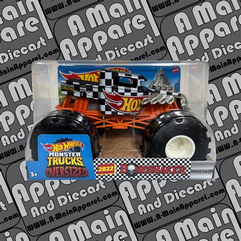 Hot Wheels Bone Shaker Monster Truck A Main Apparel