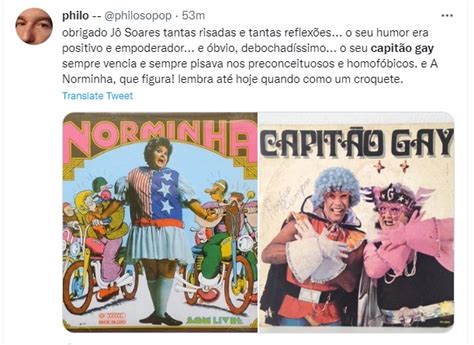 Relembre Capit O Gay Personagem Ic Nico De J Soares Metr Poles