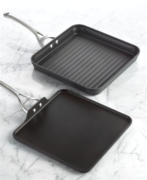 Calphalon Contemporary Nonstick 11 Square Grill Or Griddle Calphalon Kitchen Macys