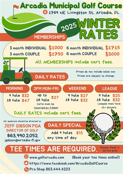 Arcadia Municipal Golf Course | Arcadia FL