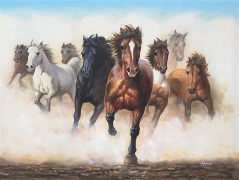 Horse Painting Set At Anthony Eddy Blog