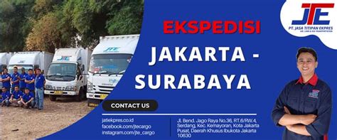 One Day 1 Hari Jasa Ekspedisi Jakarta Ke Surabaya JTE Cargo