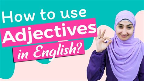 شرح الصفات في اللغة الانجليزية كورس القواعد 14 Adjectives In