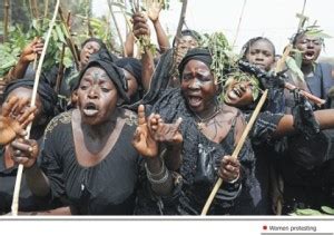 Half Naked Women Protest In Ogun Vanguard News
