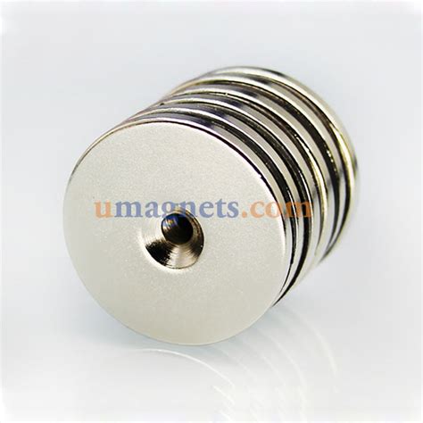 2pcs 30mm X 3mm With 4mm Countersink Hole N35 Strong Disc Round