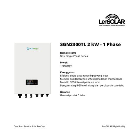 SGN2300TL – LenSolar