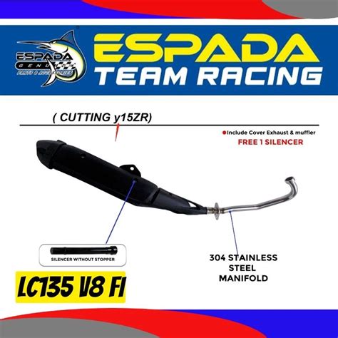 Espada Standard Racing Exhaust E E Bp Bp Back Pressure Rs Rsx