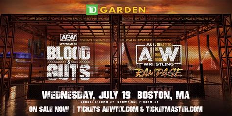 All Elite Wrestling Aew Td Garden