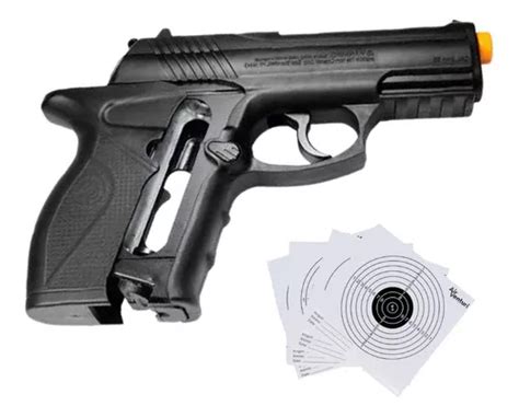 Pistola Airsoft Co2 Crosman C11 6mm Bbs Negro Xchws P Meses Sin Interés