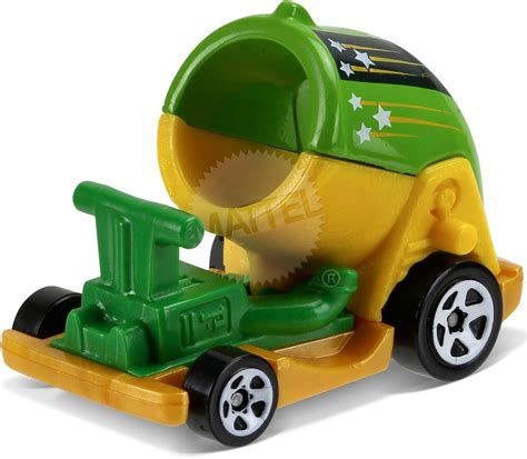 Amazon Hot Wheels 2017 HW Ride Ons Boom Car Cannon Car 163 365 Green And Yellow Toys