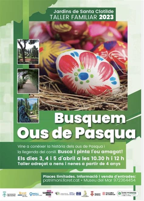 Taller Familiar Busquem Els Ous De Pascua Als Jardins De Santa