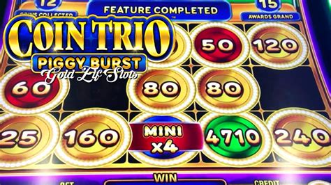 Bonus 35 Bet Coin Trio Piggy Burst Fun New Slot Machine Live